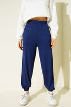 Paça Lastikli Loyşa Jogger Pantolon Lacivert