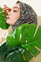 Paisley Desen Elegance Eşarp Mint
