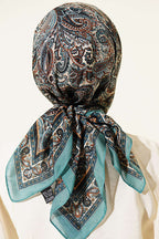 Paisley Desen Elegance Eşarp Mint