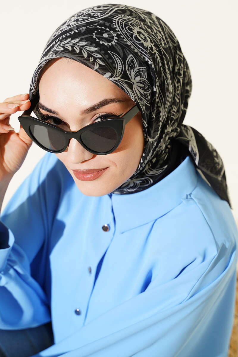 Paisley Flamu Cotton Eşarp
