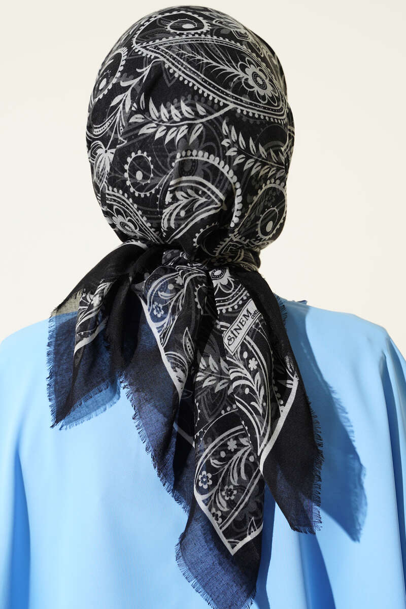 Paisley Flamu Cotton Eşarp