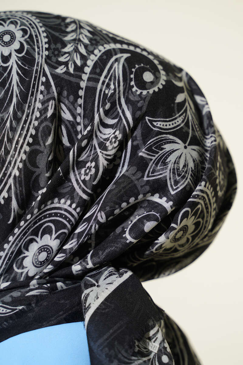 Paisley Flamu Cotton Eşarp