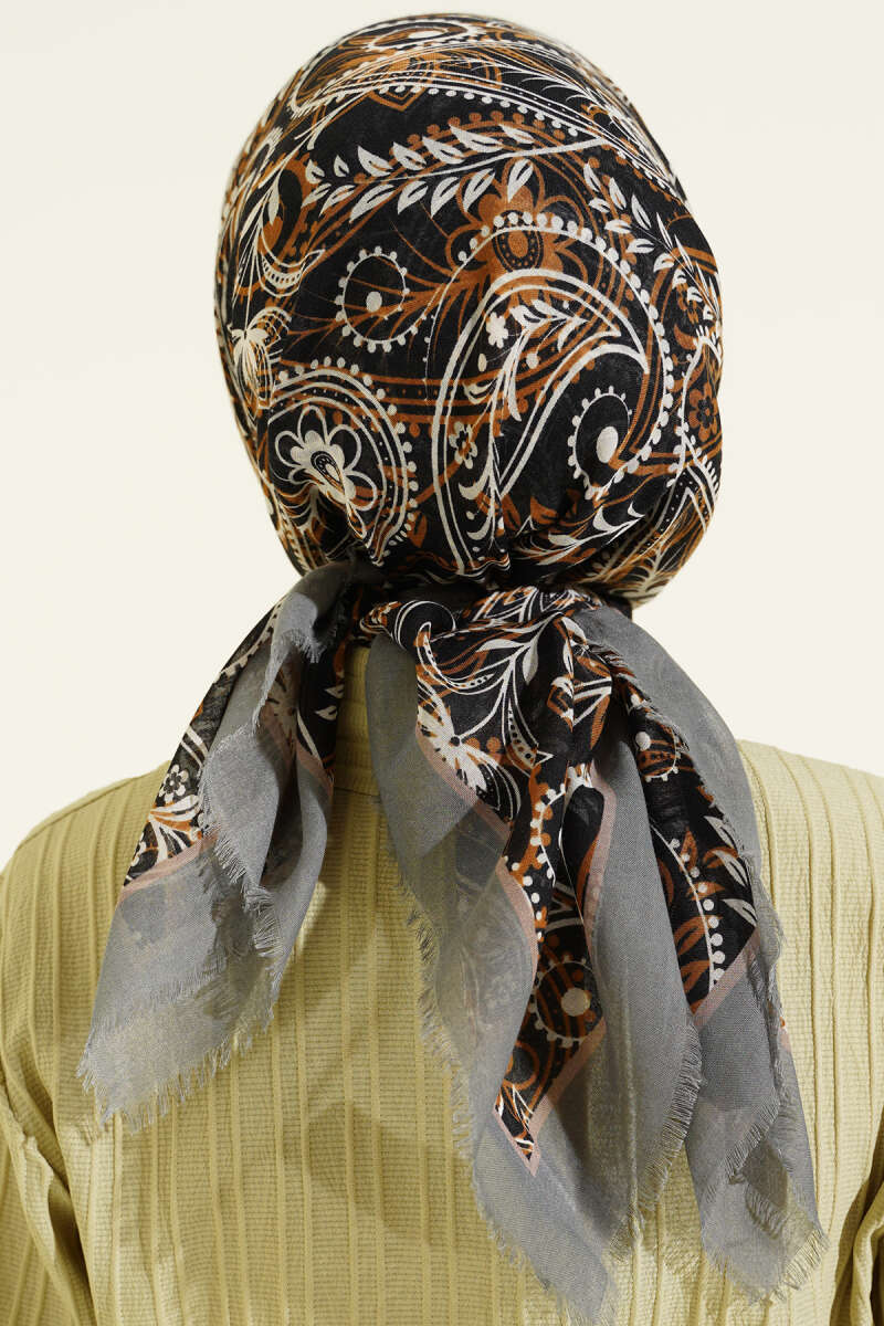 Paisley Flamu Cotton Eşarp