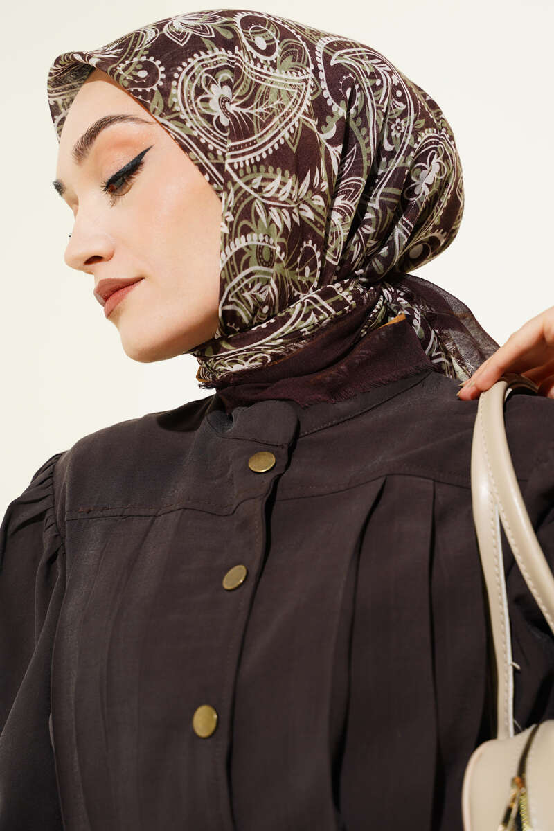 Paisley Flamu Cotton Eşarp