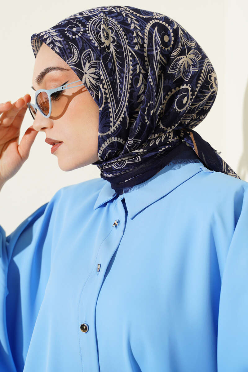 Paisley Flamu Cotton Eşarp