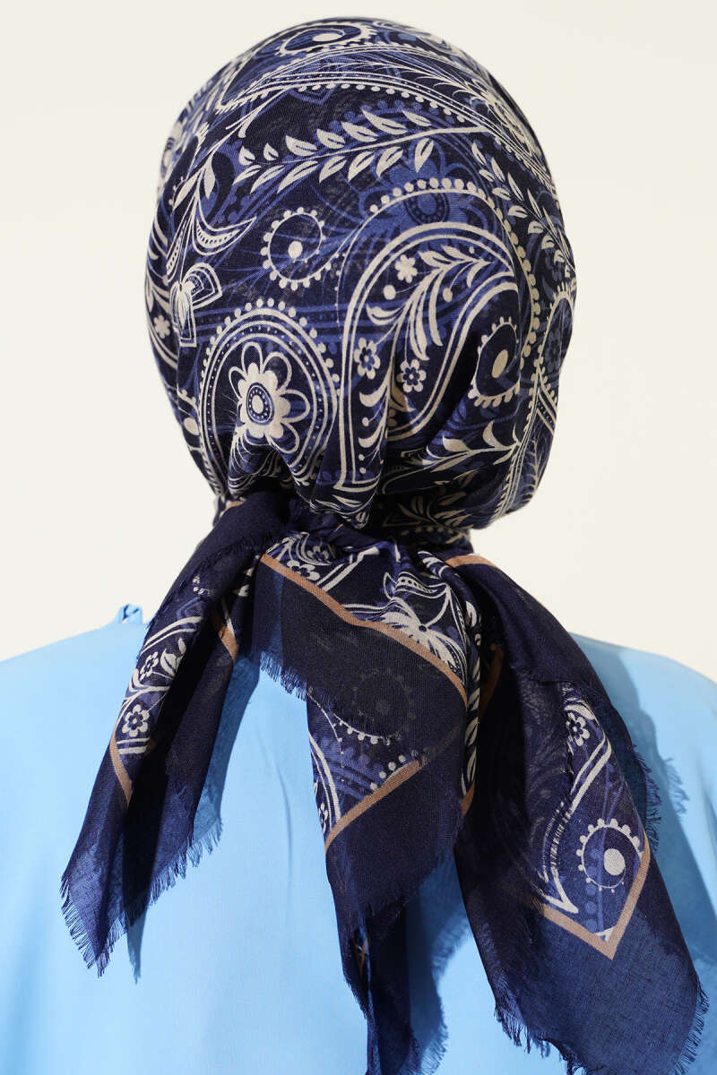 Paisley Flamu Cotton Eşarp