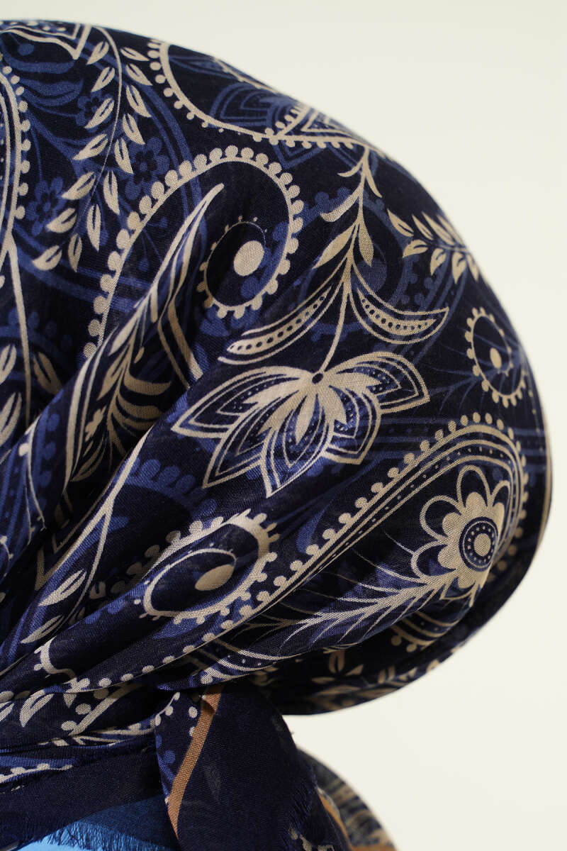 Paisley Flamu Cotton Eşarp