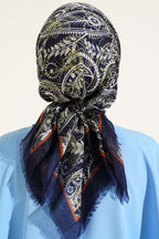 Paisley Flamu Cotton Eşarp