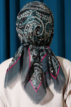 Paisley Flamu Cotton Eşarp