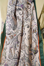Paisley İşlemeli Soft Şal