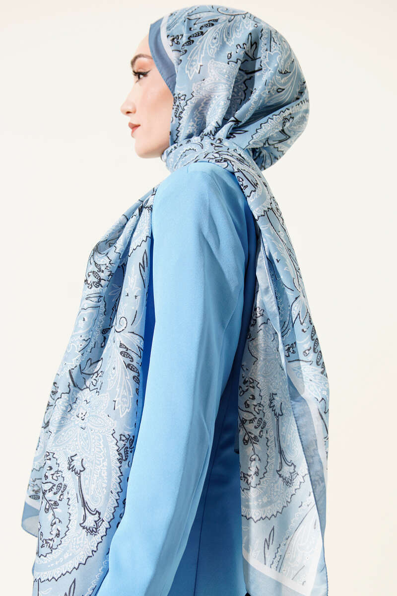 Paisley Motifli Soft Şal