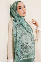 Paisley Motifli Soft Şal