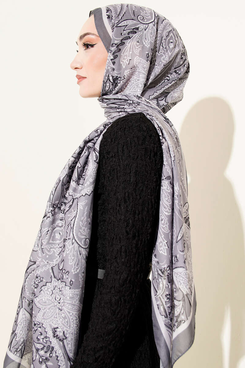 Paisley Motifli Soft Şal