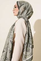 Paisley Motifli Soft Şal