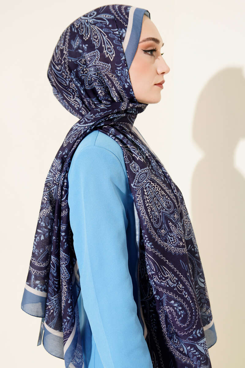 Paisley Motifli Soft Şal