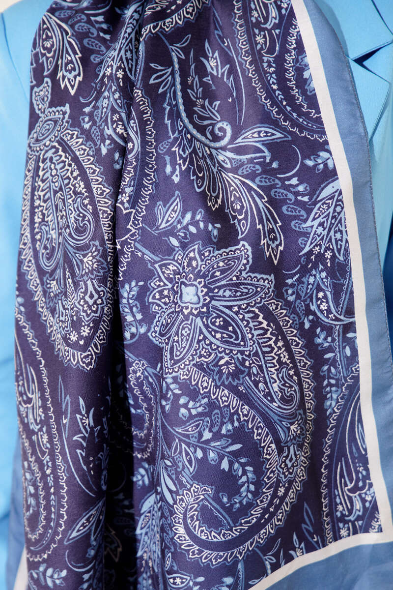 Paisley Motifli Soft Şal