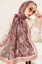 Paisley Motifli Soft Şal