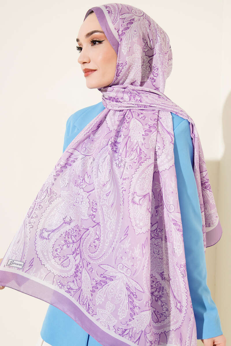 Paisley Motifli Soft Şal