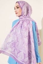 Paisley Motifli Soft Şal