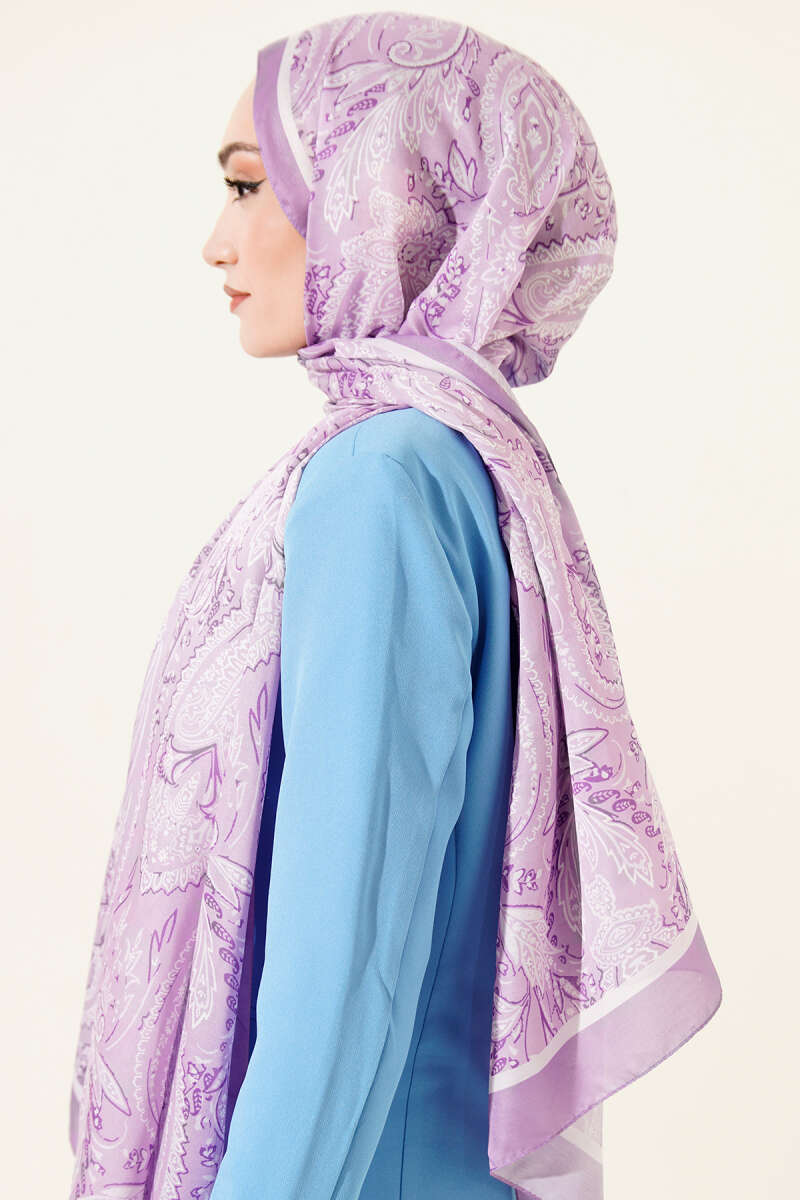 Paisley Motifli Soft Şal