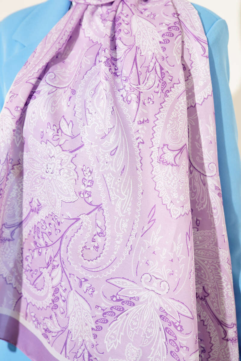 Paisley Motifli Soft Şal