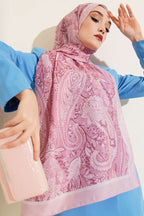 Paisley Motifli Soft Şal