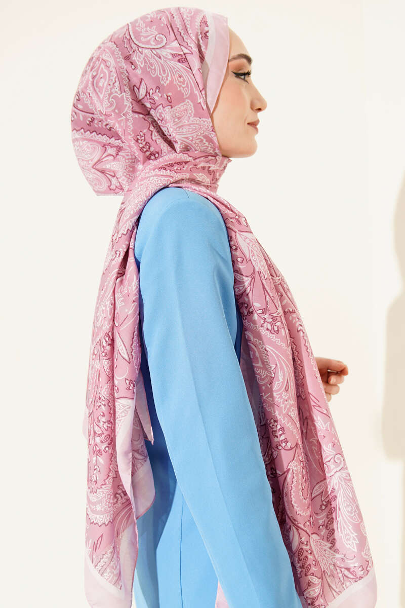 Paisley Motifli Soft Şal