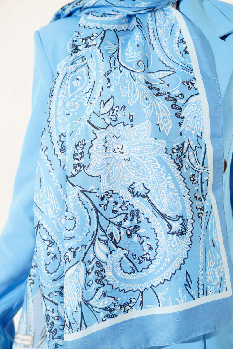 Paisley Motifli Soft Şal