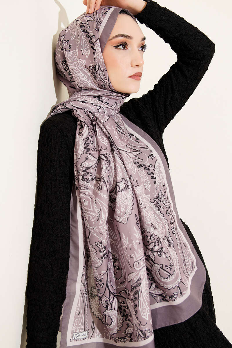 Paisley Motifli Soft Şal