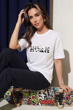 Panda Baskılı T-shirt