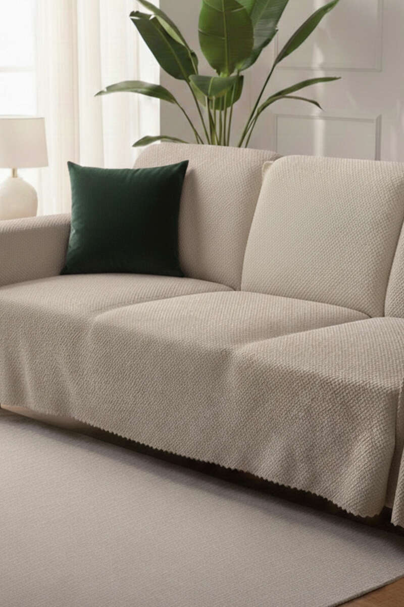 Plush Sofa Cover