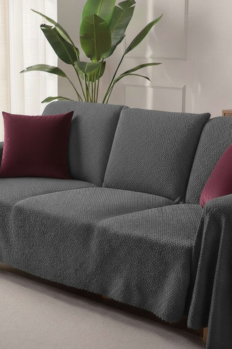 Plush Sofa Cover