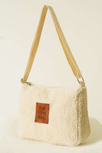 Peluş Omuz Askılı Tote Çanta