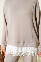 Pleated Garment Double Set