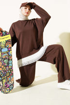 Pleated Garment Double Set