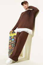 Pleated Garment Double Set
