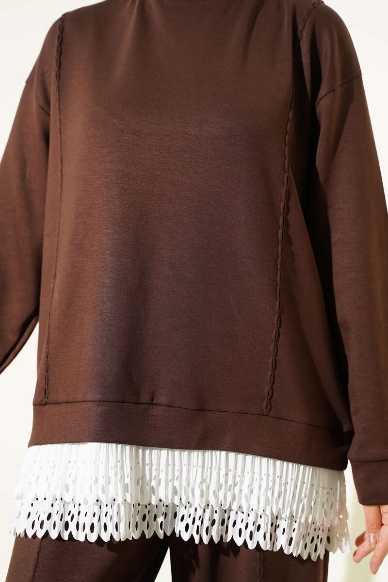 Pleated Garment Double Set