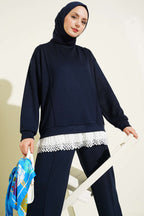 Pleated Garment Double Set