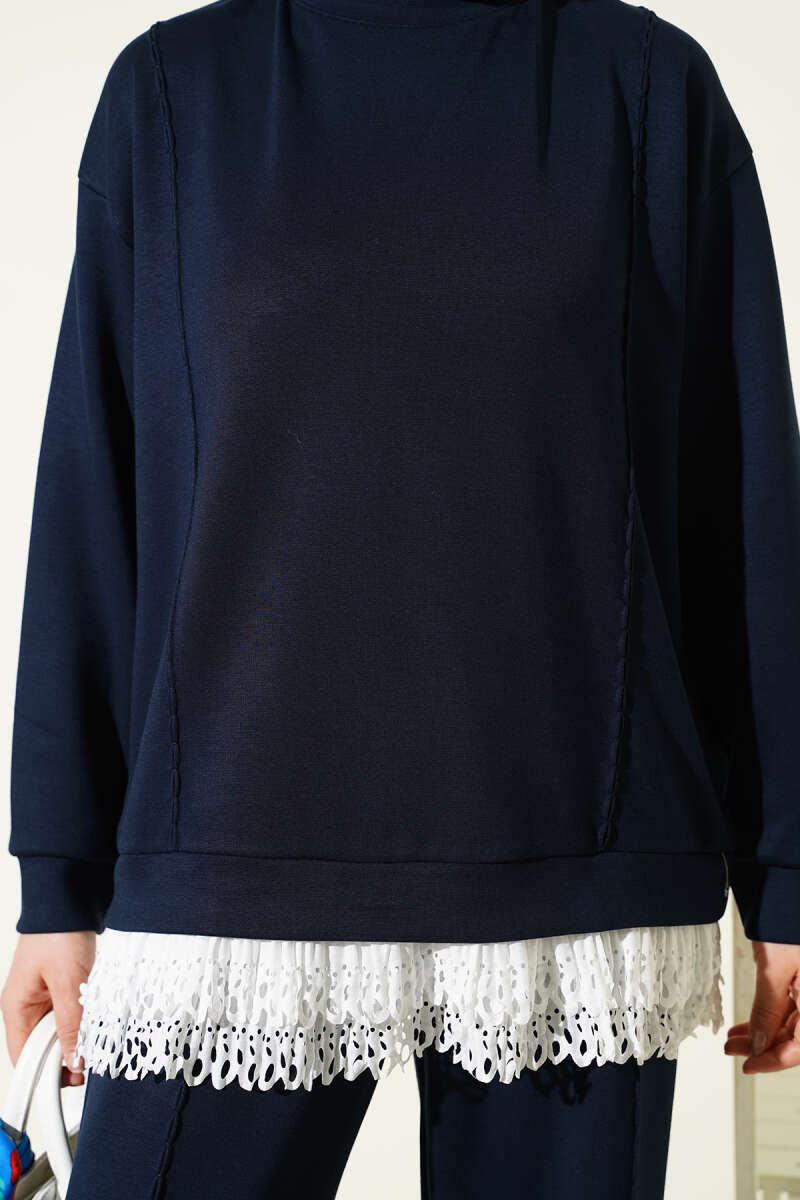 Pleated Garment Double Set