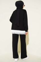 Pleated Garment Double Set