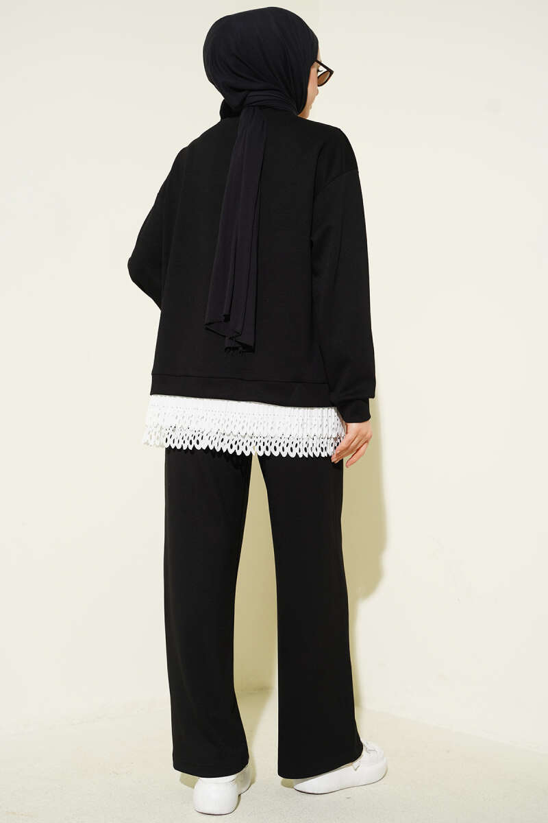 Pleated Garment Double Set