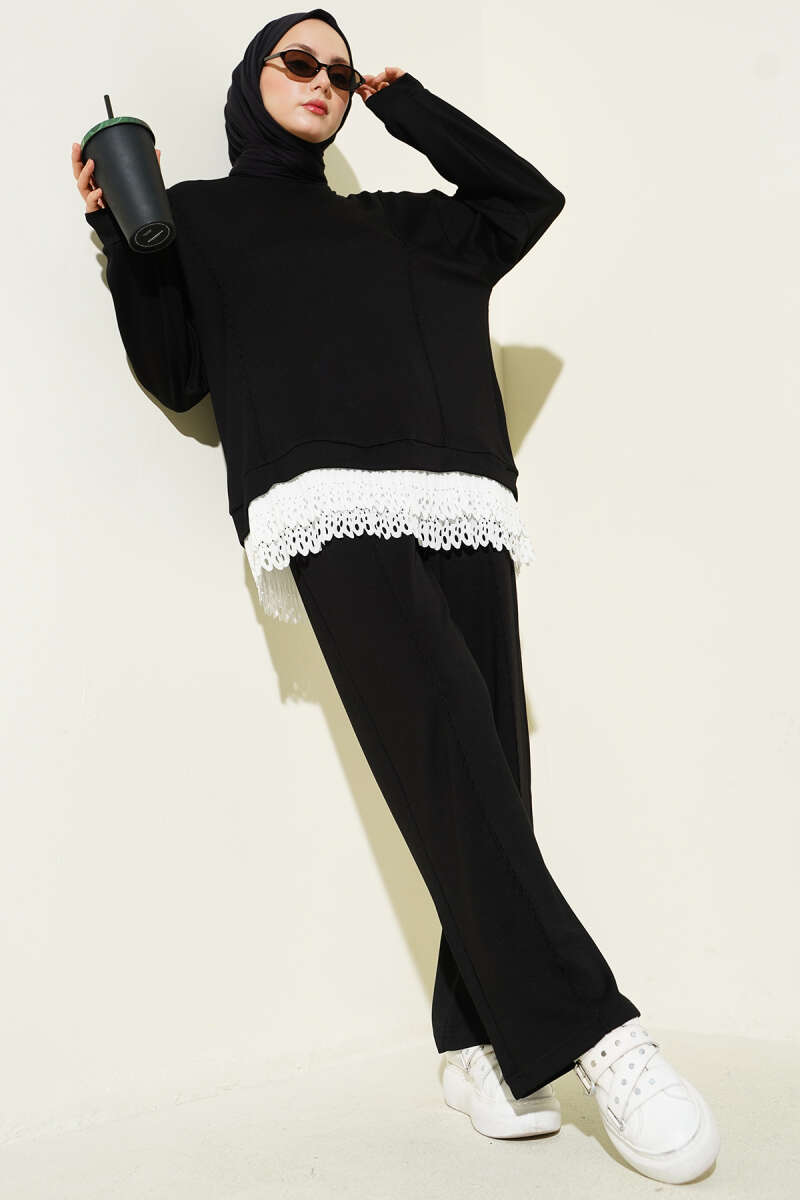 Pleated Garment Double Set