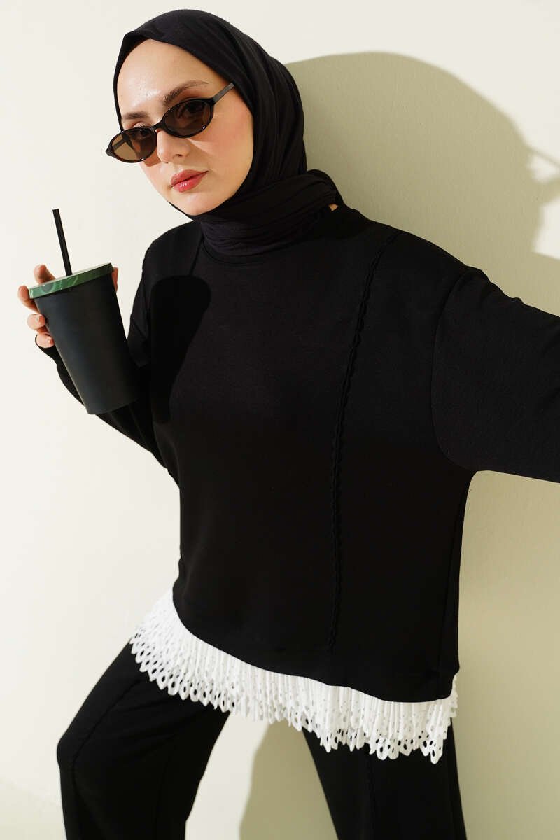 Pleated Garment Double Set