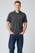 Polo Yaka Armalı Erkek T-shirt