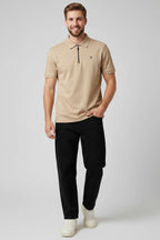 Polo Yaka Armalı Erkek T-shirt