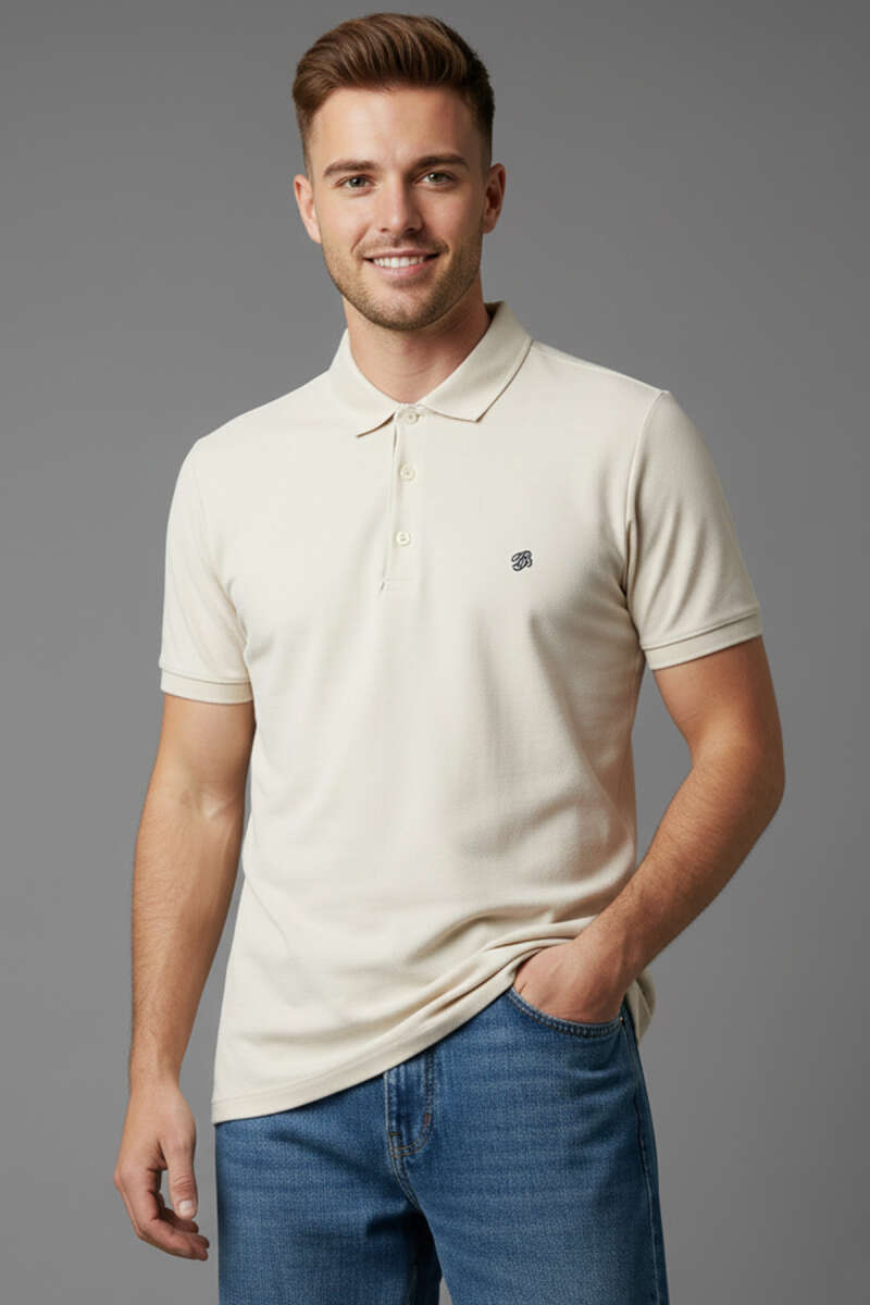 Polo Yaka Armalı Erkek T-shirt