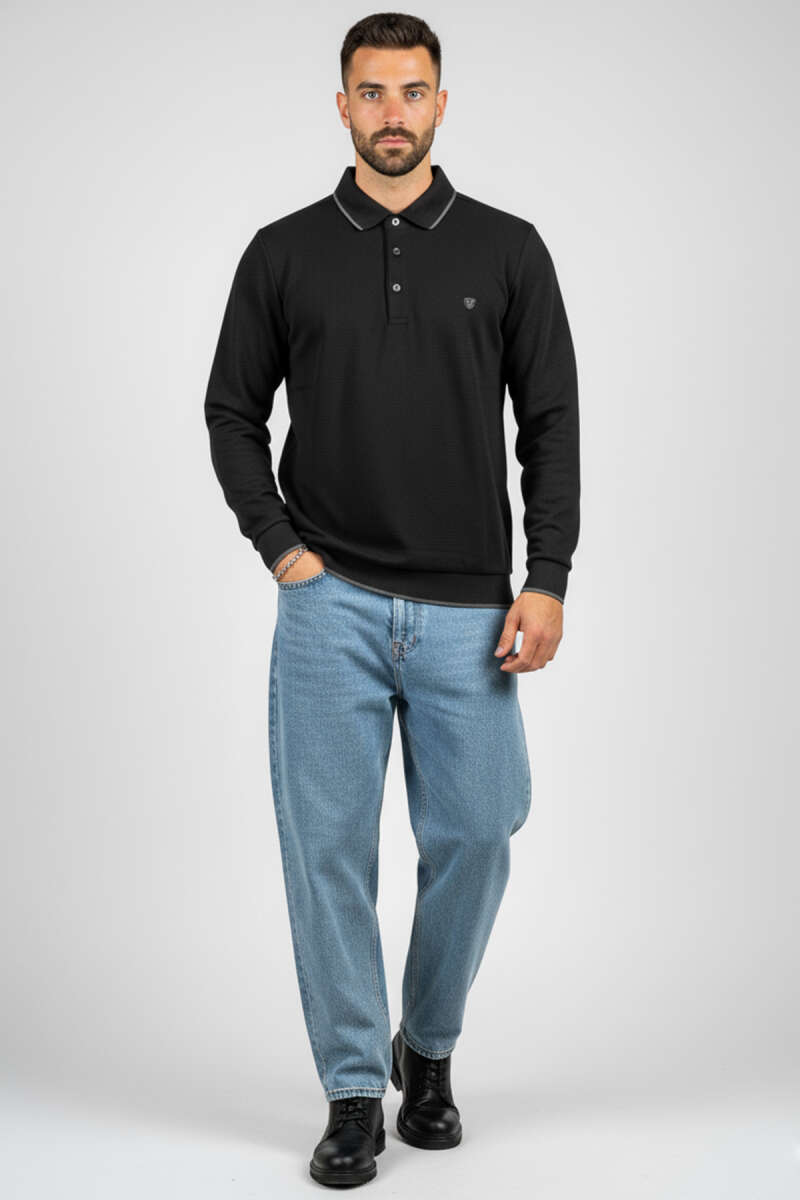 https://cdn.pazarium.com.tr/polo-yaka-armali-waffle-sweatshirt-siyah-694920-16-B.jpg