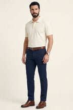 Polo Yaka Basic Tensel Erkek T-shirt