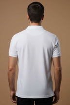 Polo Yaka Düğme Detaylı Erkek T-shirt
