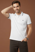 Polo Yaka Düğmeli Basic Erkek T-shirt